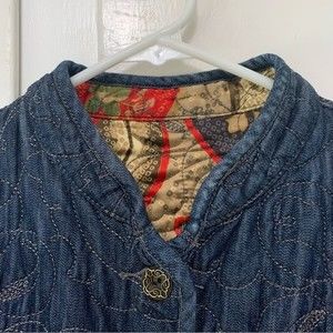 CUSTOM MADE quilted reversible novelty print jackets.